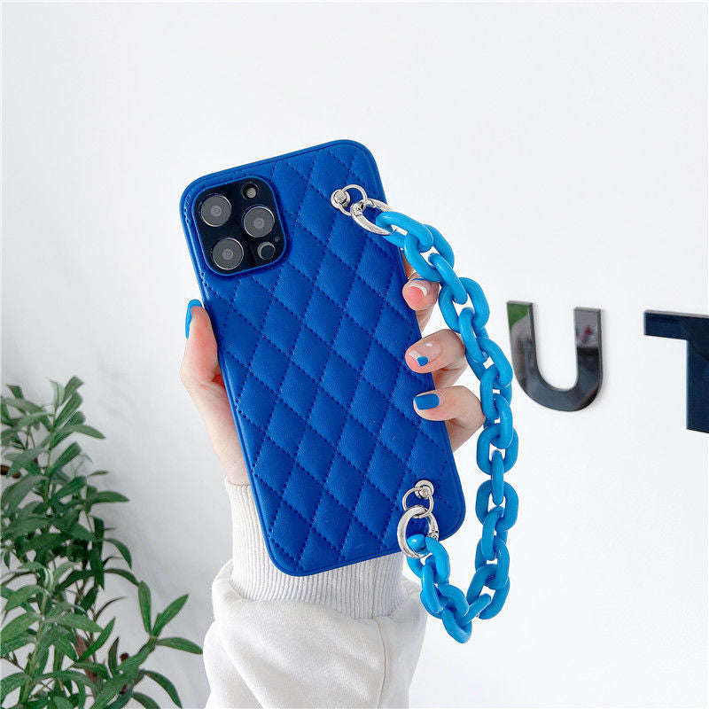 Hand strap shockproof phone case for iPhone12