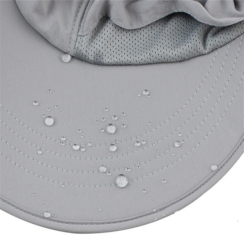 Outdoor uv protection waterproof mountaineering hat