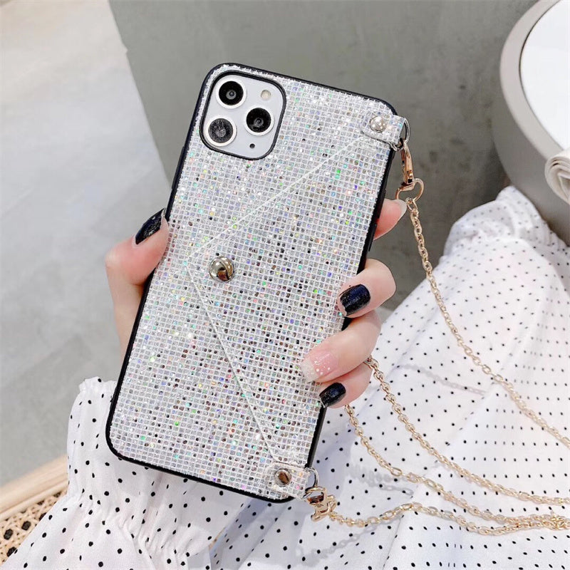 Sequin Shoulder Bag Coin Purse Phone Case