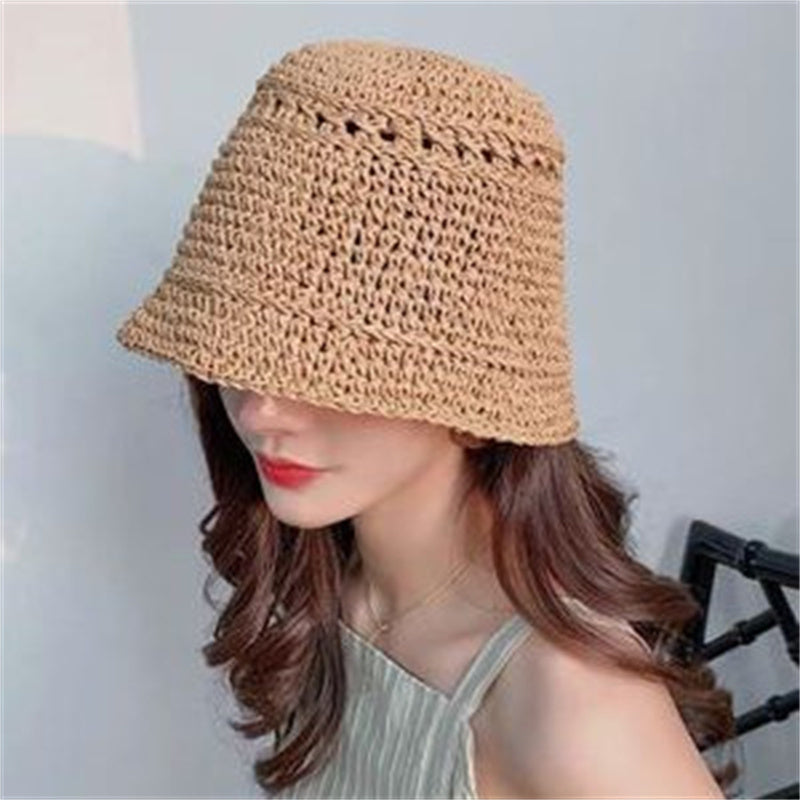 Linen Braided Breathable Basin Hat