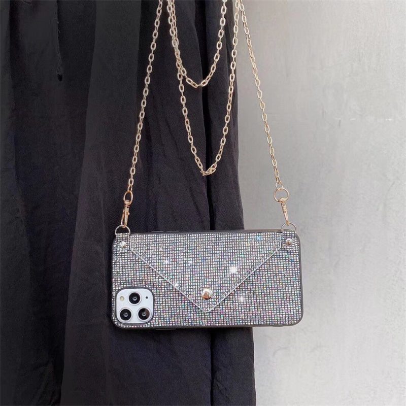 Sequin Shoulder Bag Coin Purse Phone Case