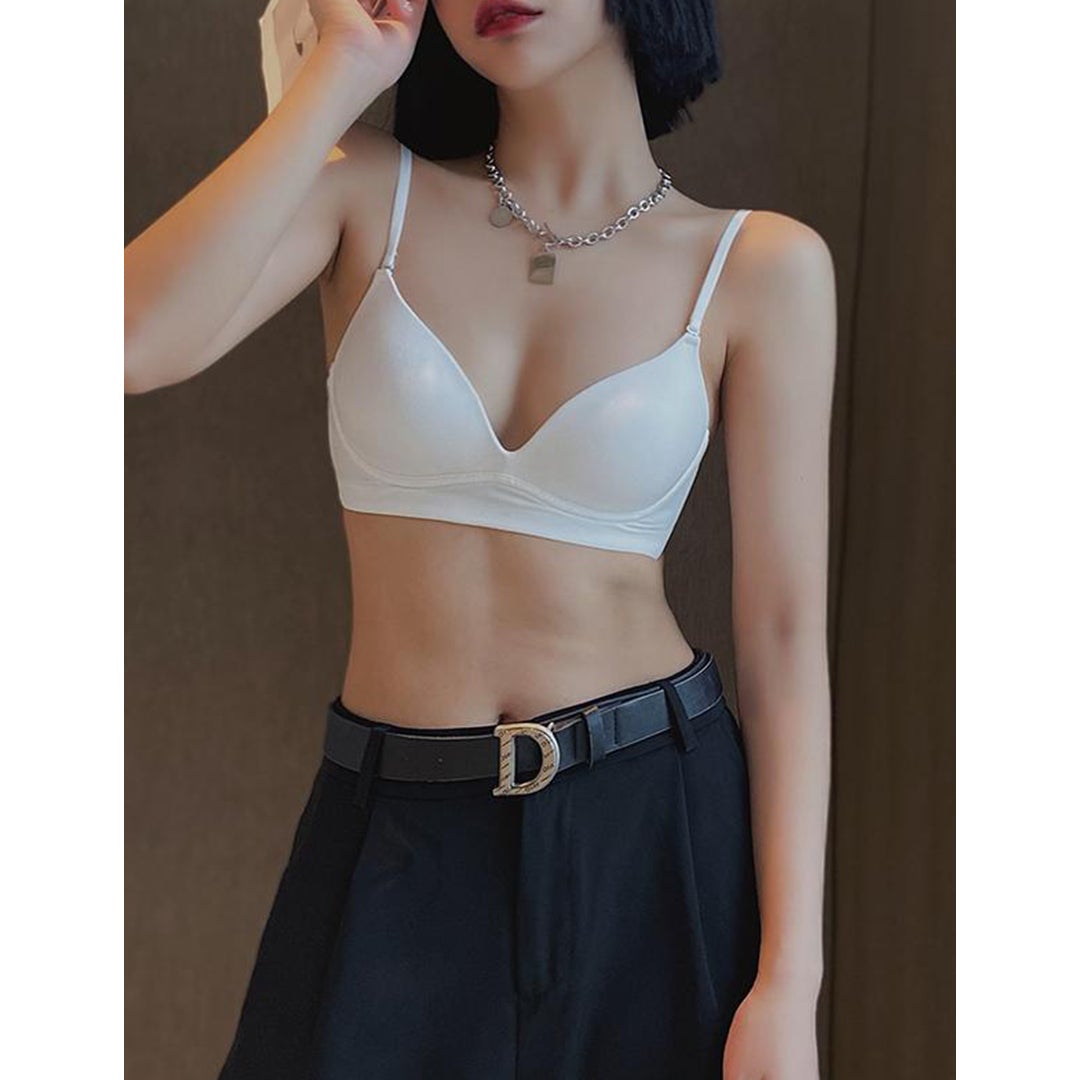 Push Up Thin Straps Seamless T-Shirt Bra