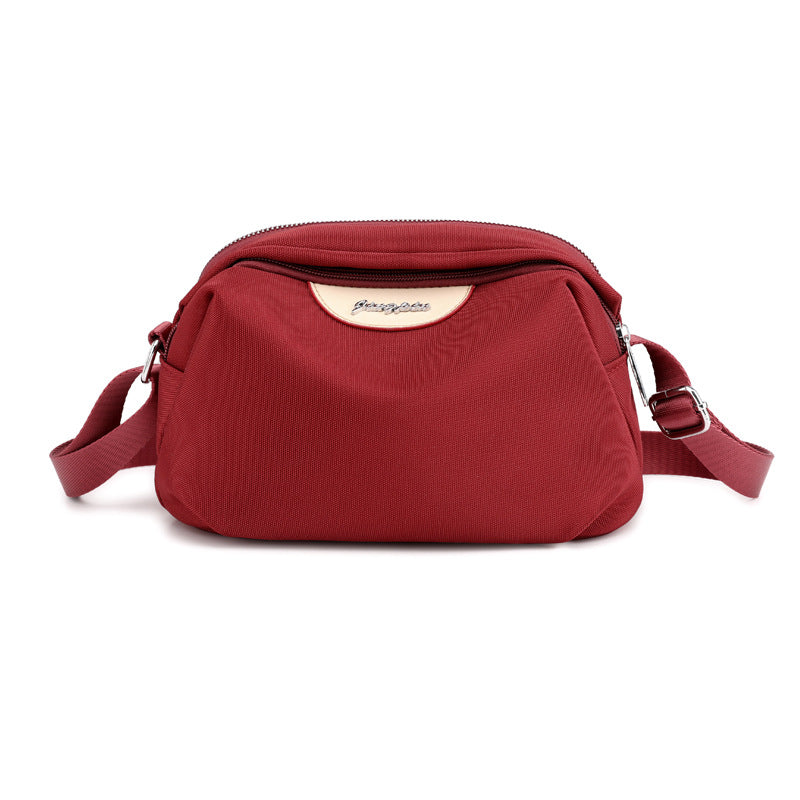 Oxford Waterproof Nylon Crossbody Shell Bag For Work and Daily