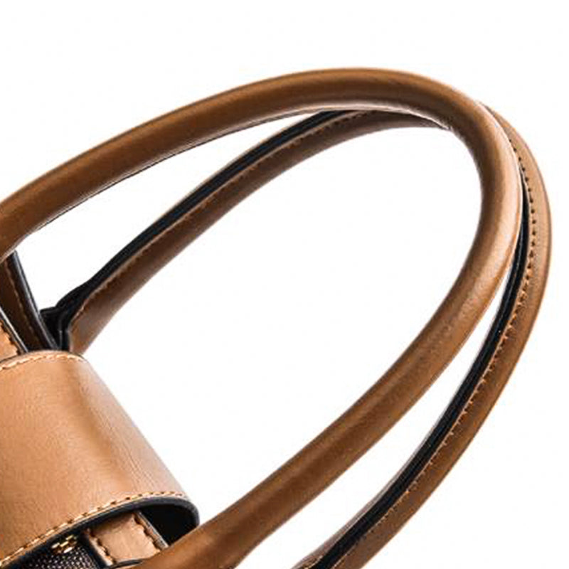 Leopard Retro Handbag Shoulder Square Bag Multi-pockets For Commute and Daily