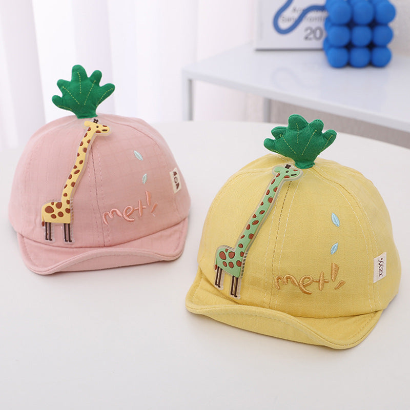 Giraffe Kids Baseball Cap