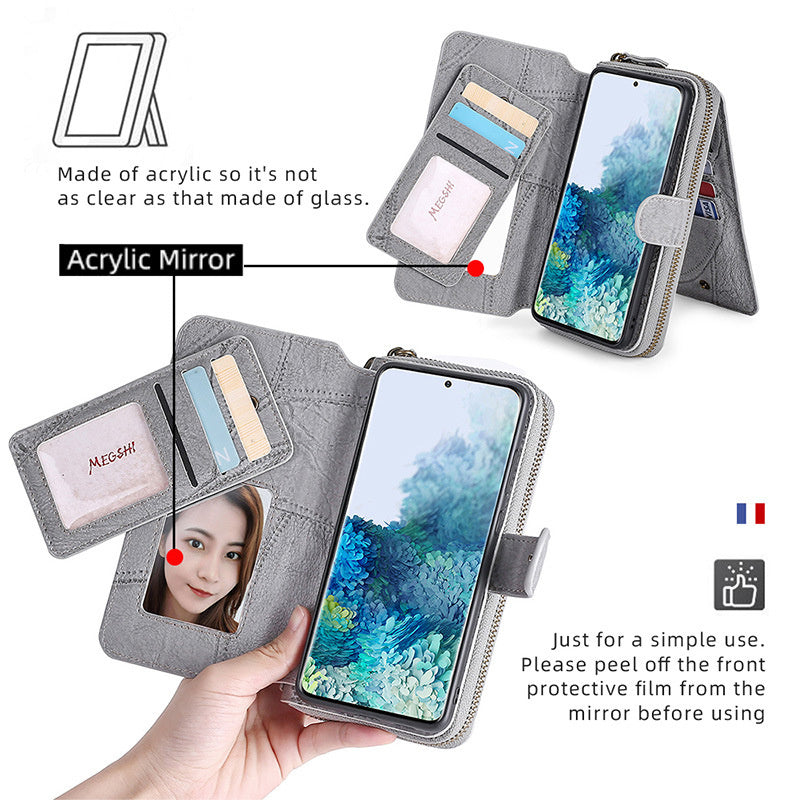 Multi-Function Phone Case Holder Wallet 2-in-1 For iphone & Samsung Galaxy