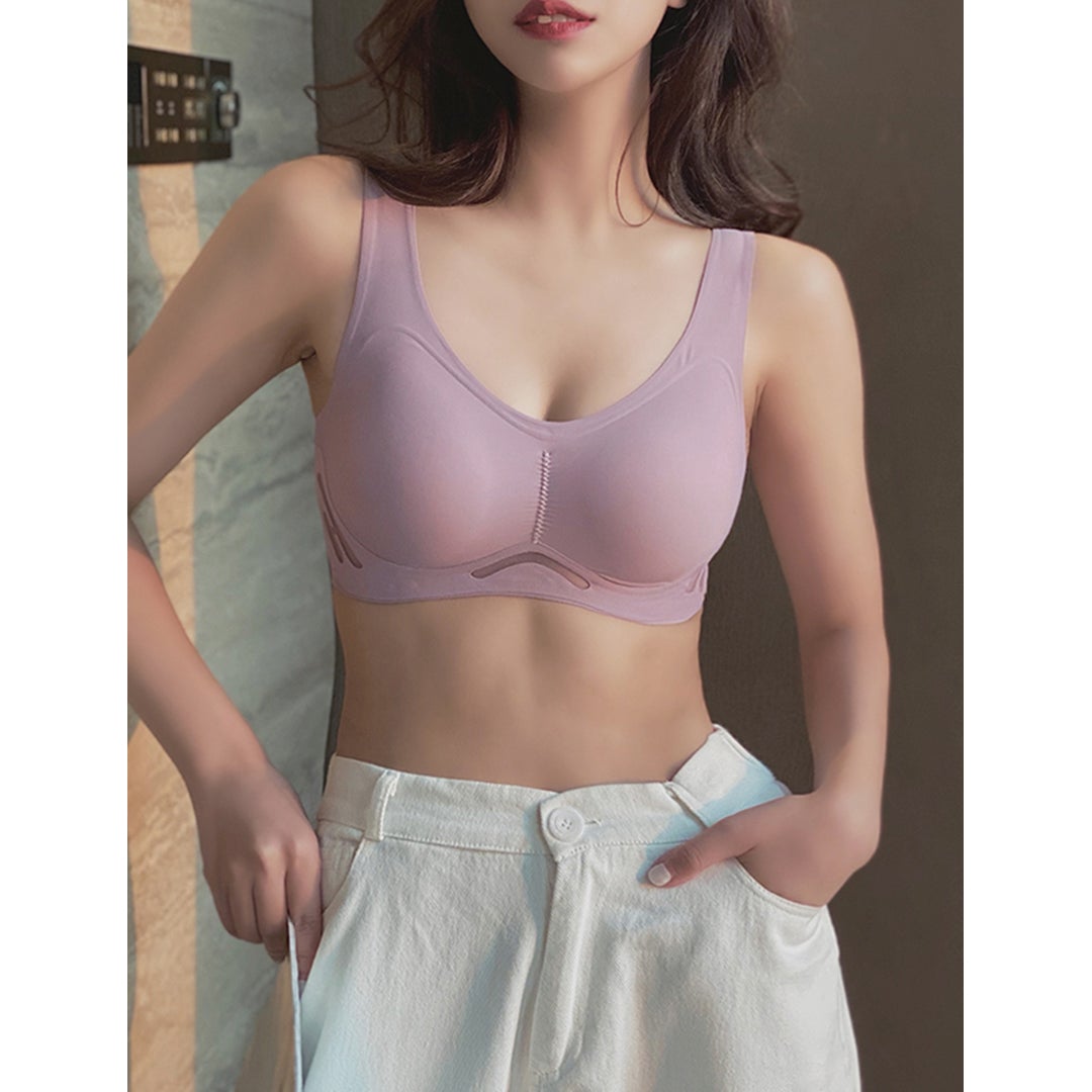 Breathable Cooling Fabric Wirefree Bra