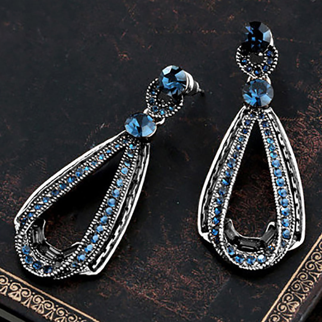 Fashion Rhinestone Decoration Earings