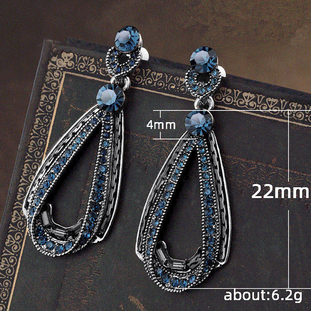 Fashion Rhinestone Decoration Earings