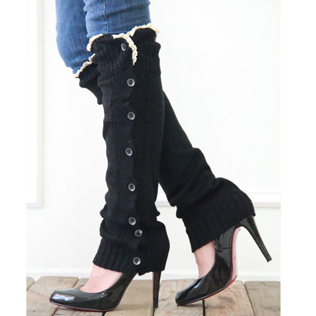 Stylish Knitted Middle Tube Loose Socks