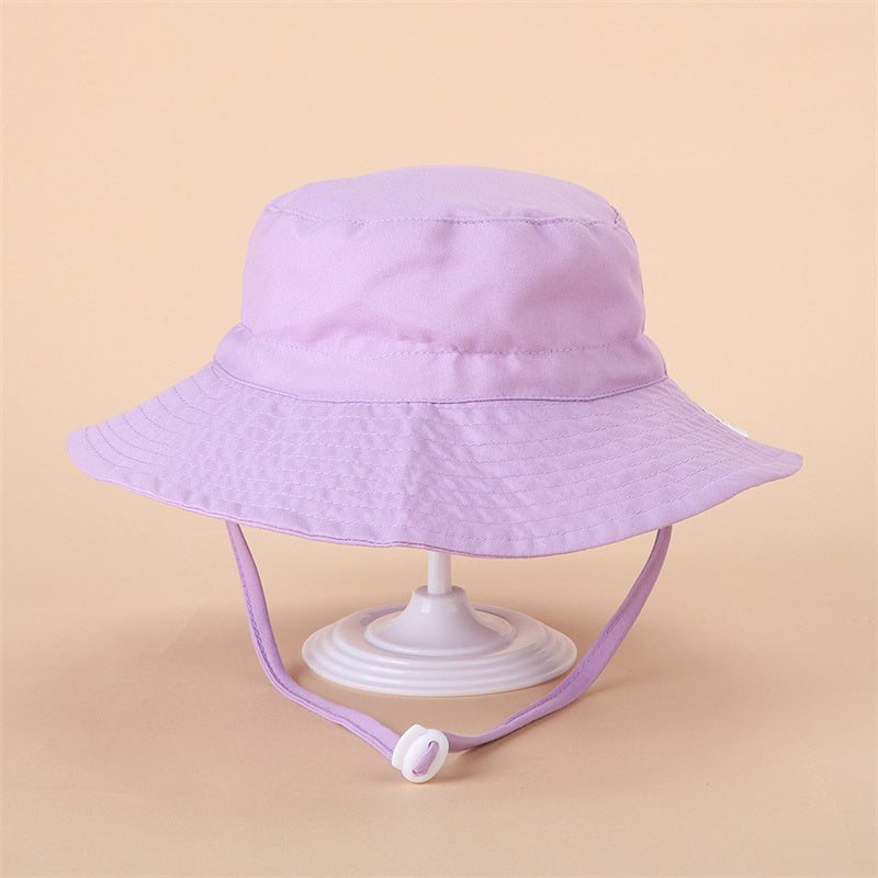 European And American New Spring And Summer Children Sunscreen Adjustable Breathable Fisherman Hat