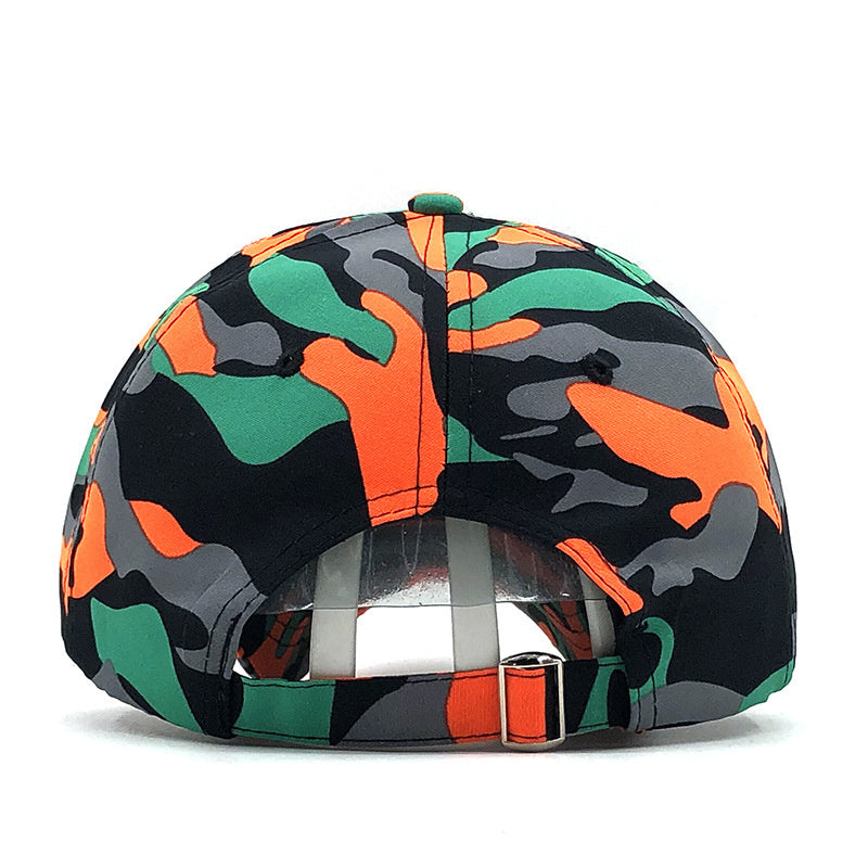 Summer Outdoor Trend Hip Hop Camouflage Flat Cap