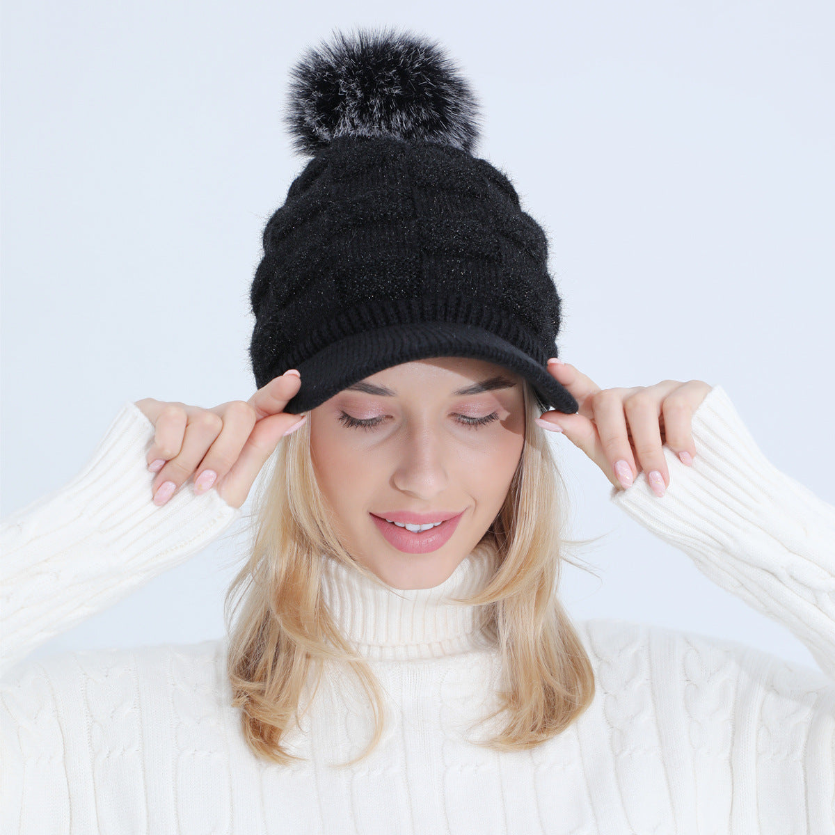 Breathable Warm Knitted Cap For Cold Weather