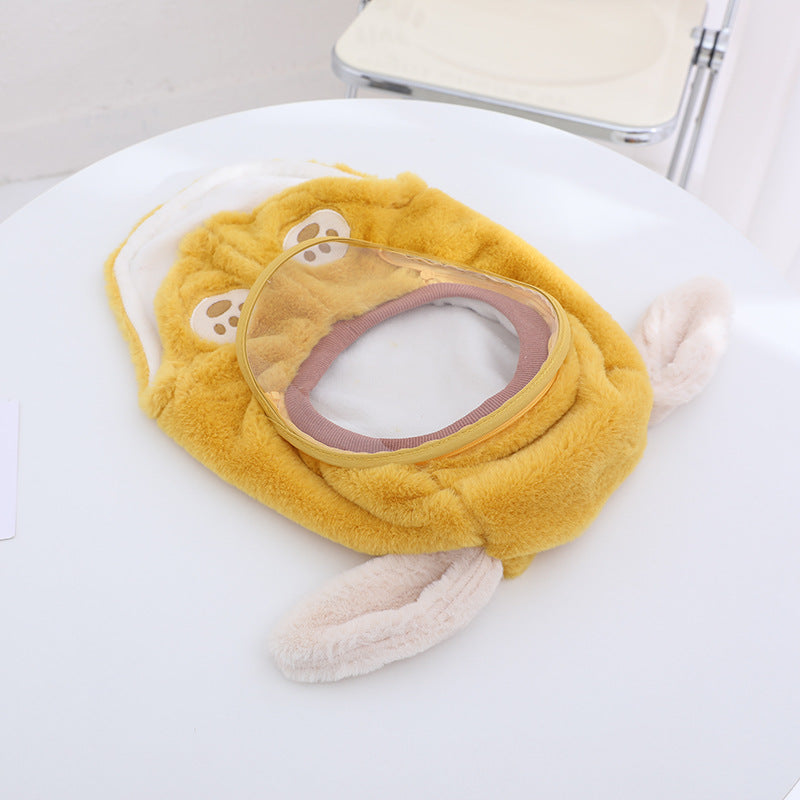Children's Windproof Warm Hat And Face Mask One-Piece