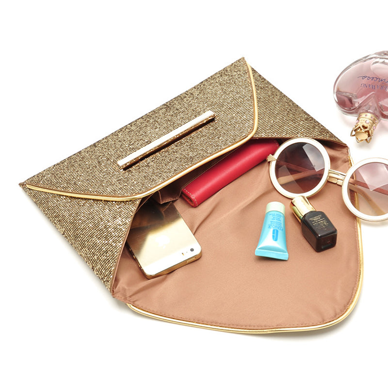 Fashion Sequined Envelope Clutch Bag Party Essential