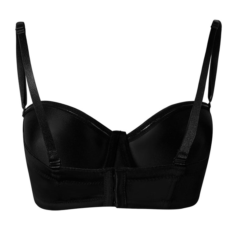 Thin Large Size Strapless Bra For D Cup