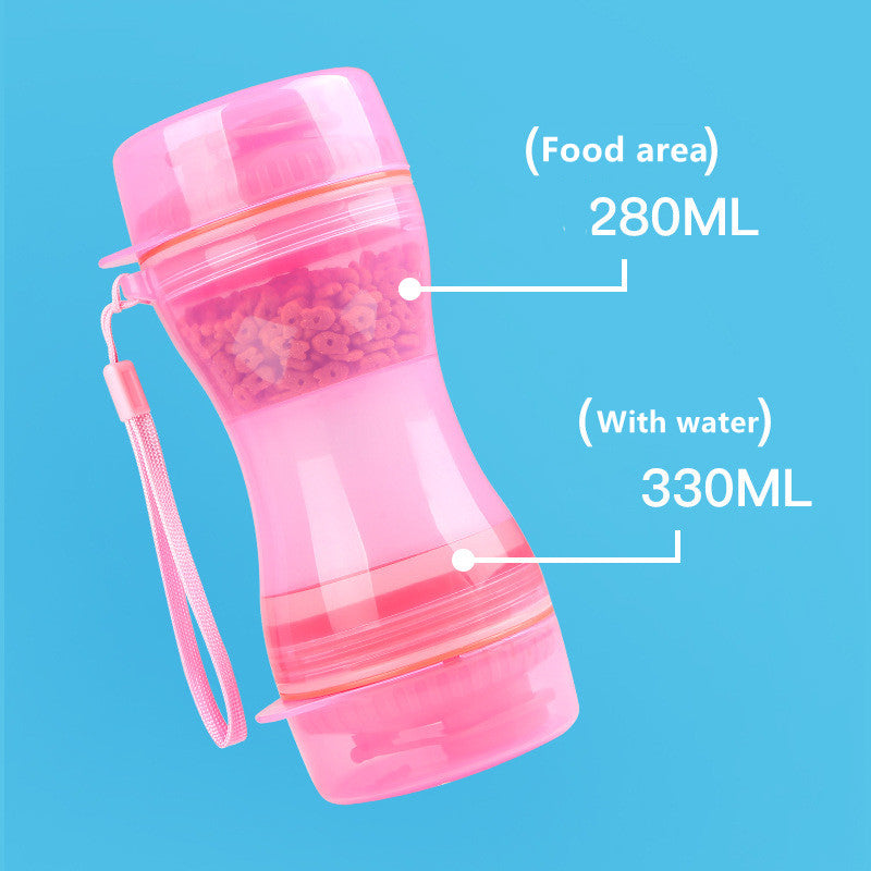 Dual-Use Water Cup Pet Accompanying Cup Portable Outdoor