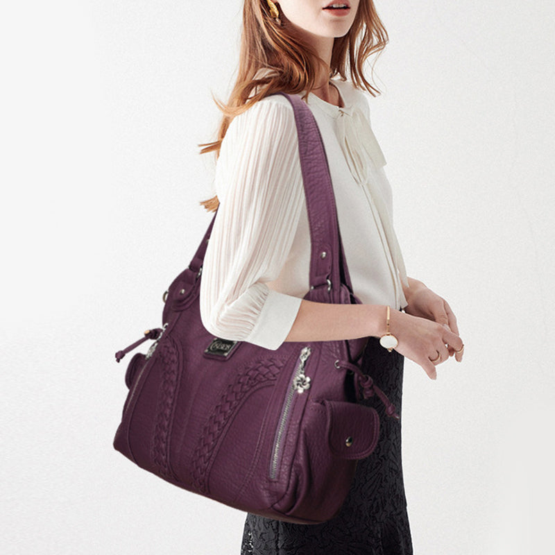 Vintage Large Capacity Handbag Shoulder Bag