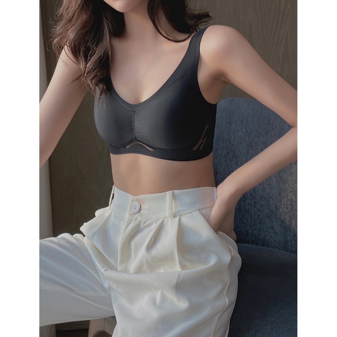 Breathable Cooling Fabric Wirefree Bra