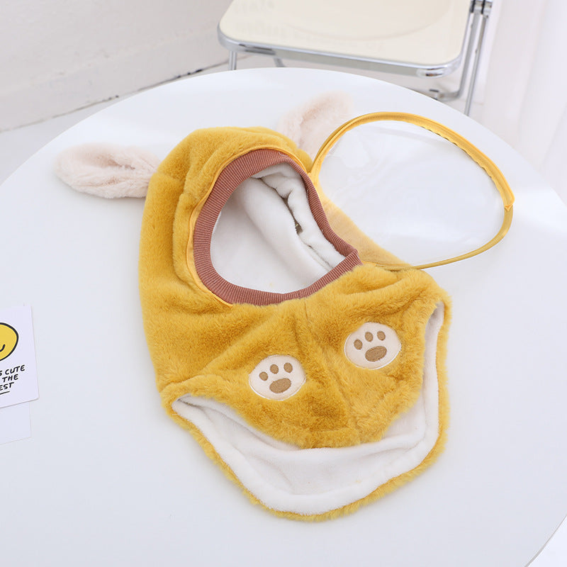 Children's Windproof Warm Hat And Face Mask One-Piece