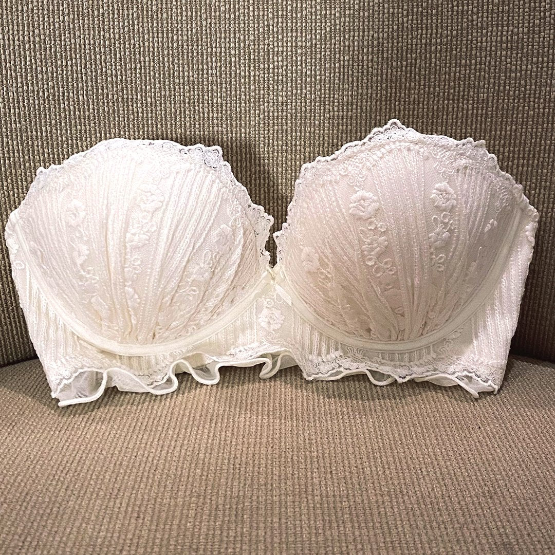 Ziibras™ Sexy Lace Embroidery Strapless Bra