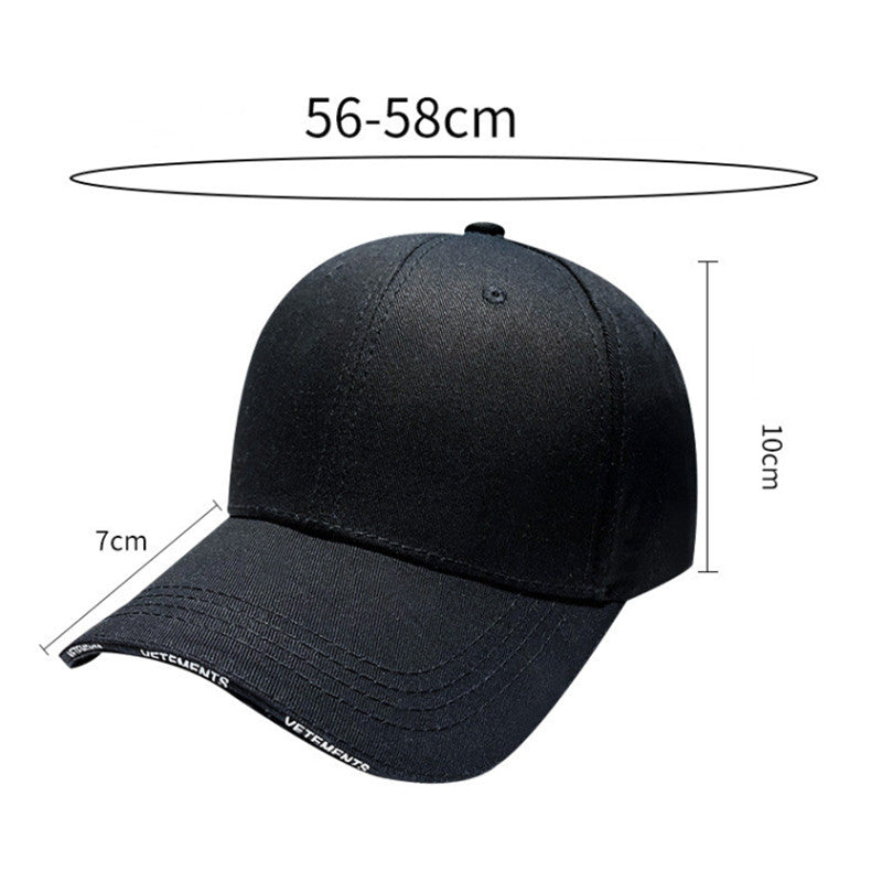 Eaves Embroidery Patch Black Baseball Cap