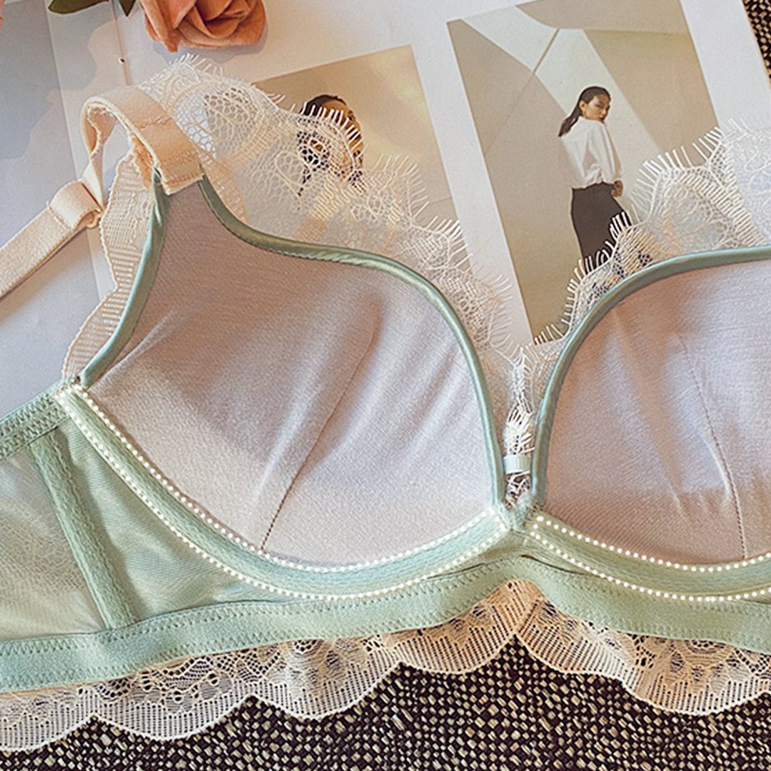 Ziibras™ Sexy Lace Push Up Wire-free Bra
