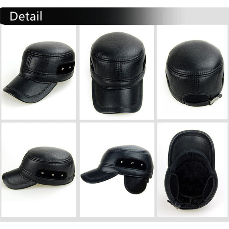 Winter Plush Lining Thicken Trucker Cap