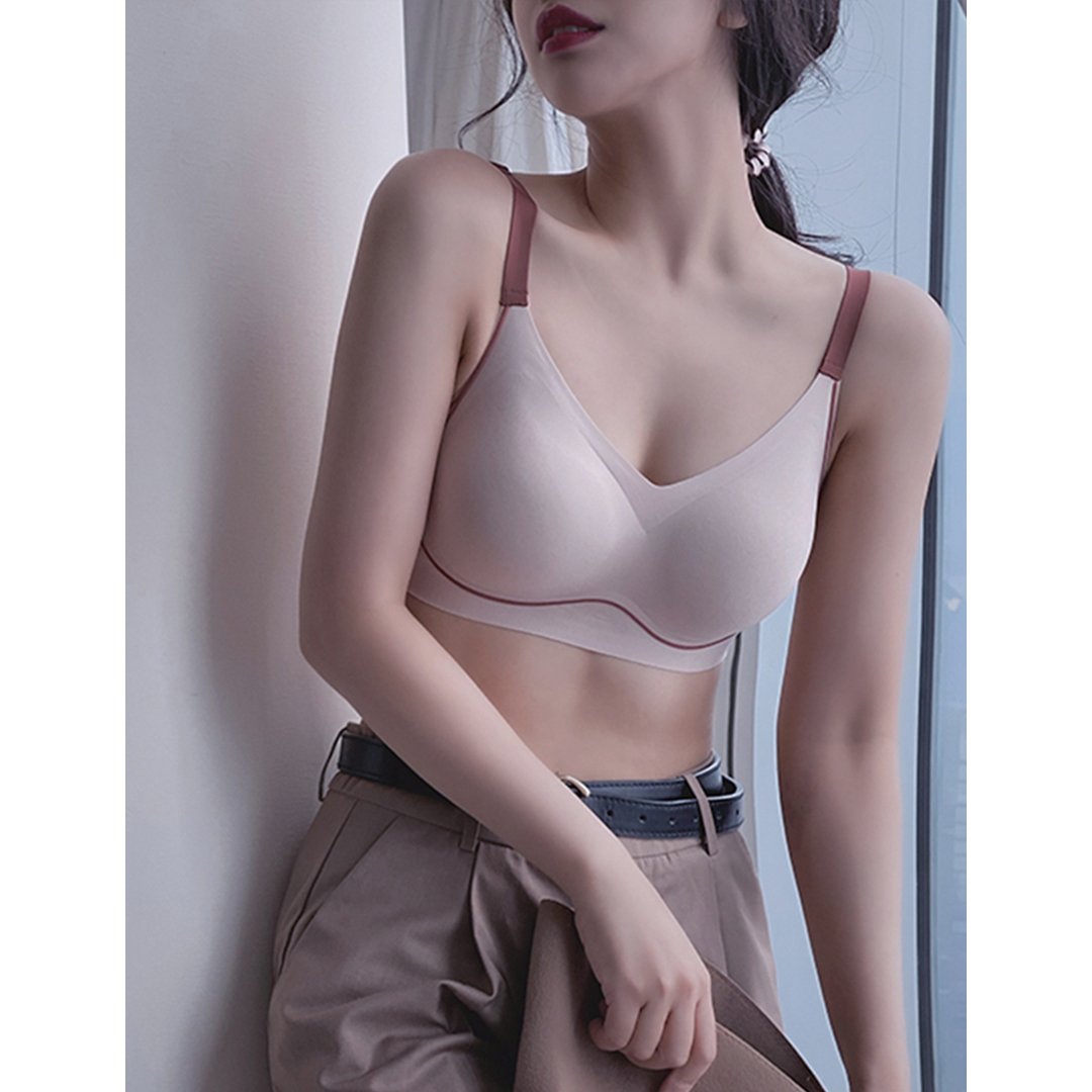 Seamless Wirefree Removable Paddings Bra