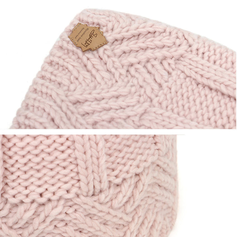 Fashion  Coarse Needle Wool Knitted Warm Hat