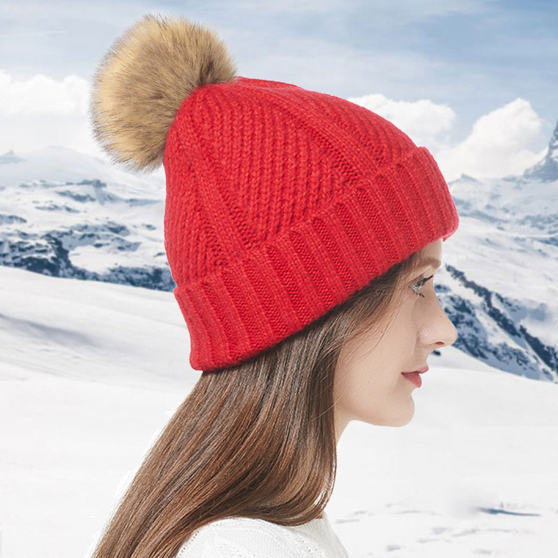 Winter Breathable Windproof Knitted Warm Hat