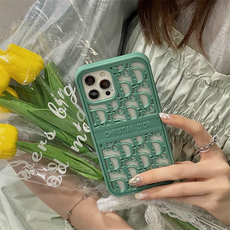 D Letter Hollow Phone Case for iPhone13