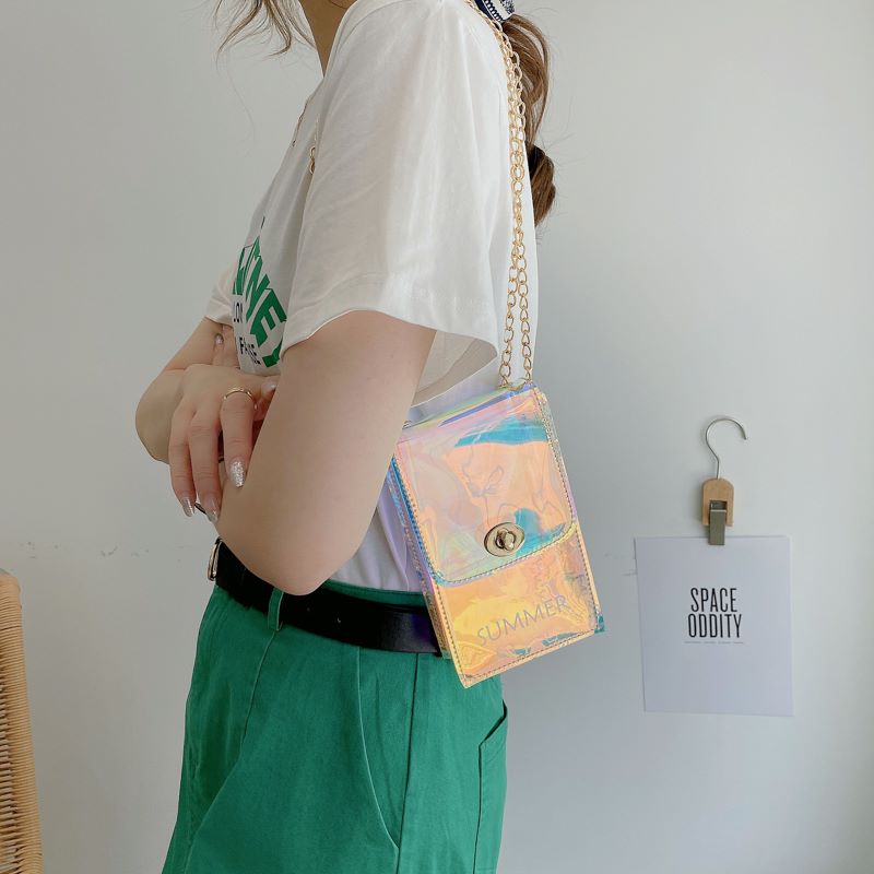 Transparent Laser Shoulder Bag