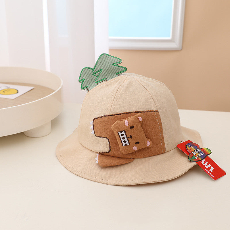 Adorable Koala Embroidered Children's Basin Hat