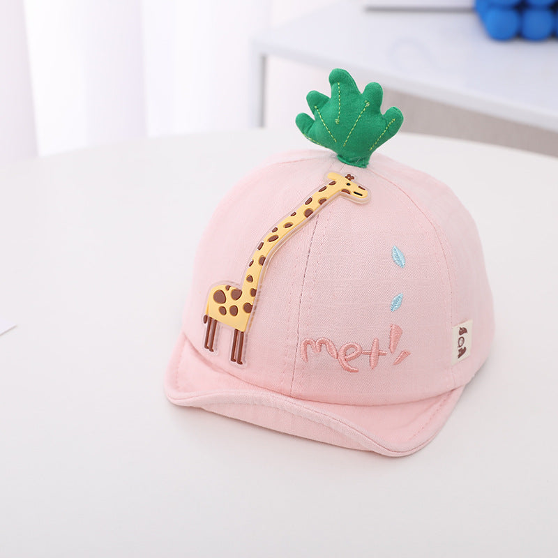 Giraffe Kids Baseball Cap