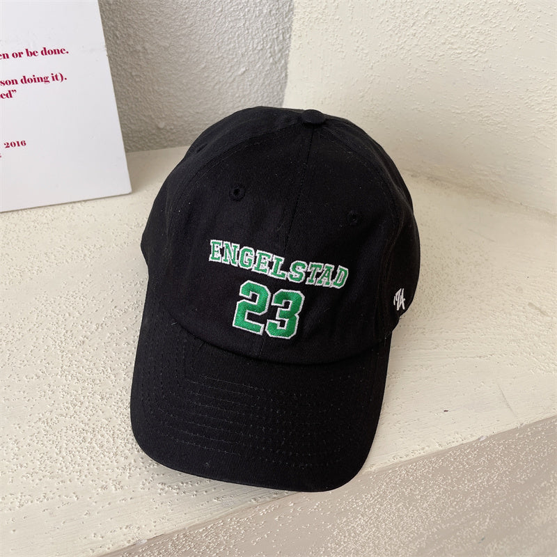 Embroidered 23 Number Cotton Baseball Cap