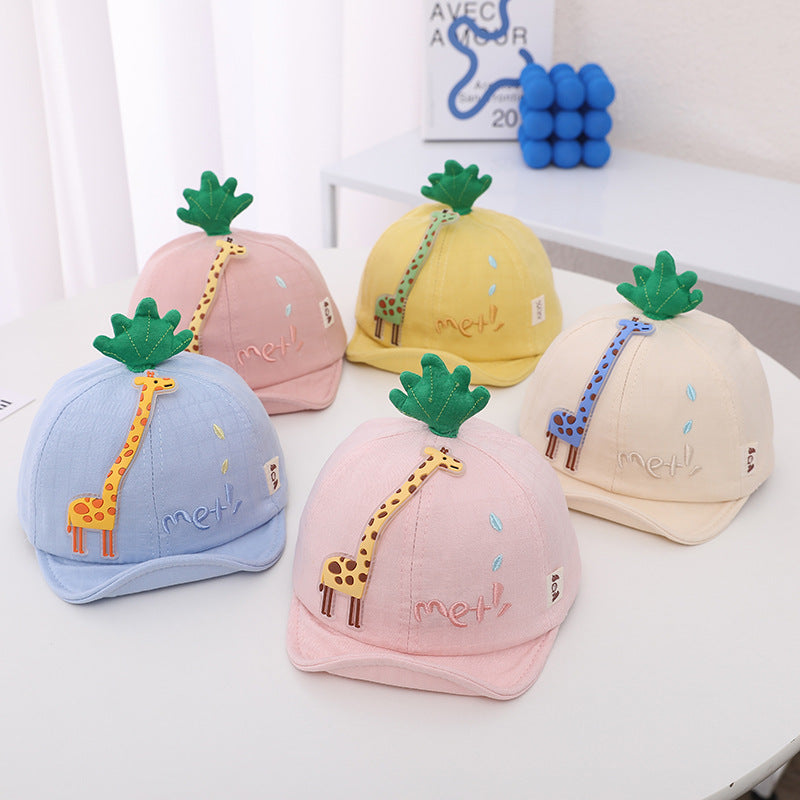 Giraffe Kids Baseball Cap