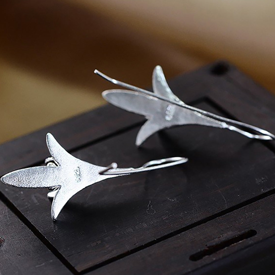 Female Vintage Flower Earrings