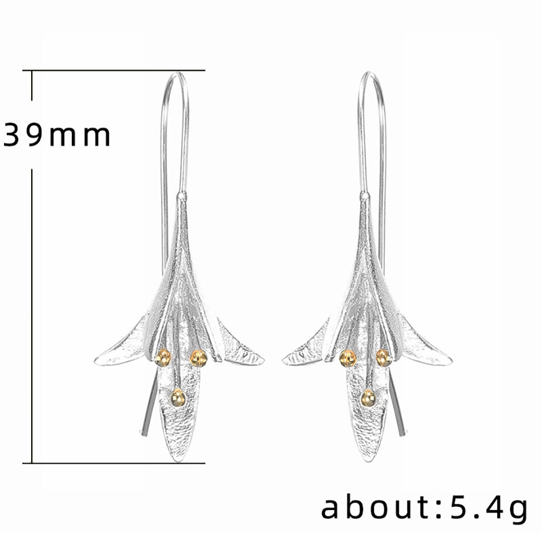 Female Vintage Flower Earrings