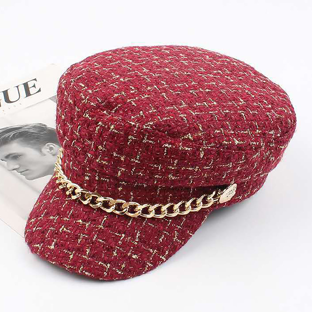 Fashion Solid Color French Beret Cap For Women