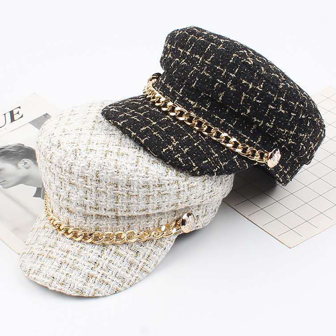 Fashion Solid Color French Beret Cap For Women