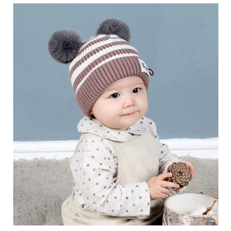 Children's Warm And Fleece Cap Neck Set