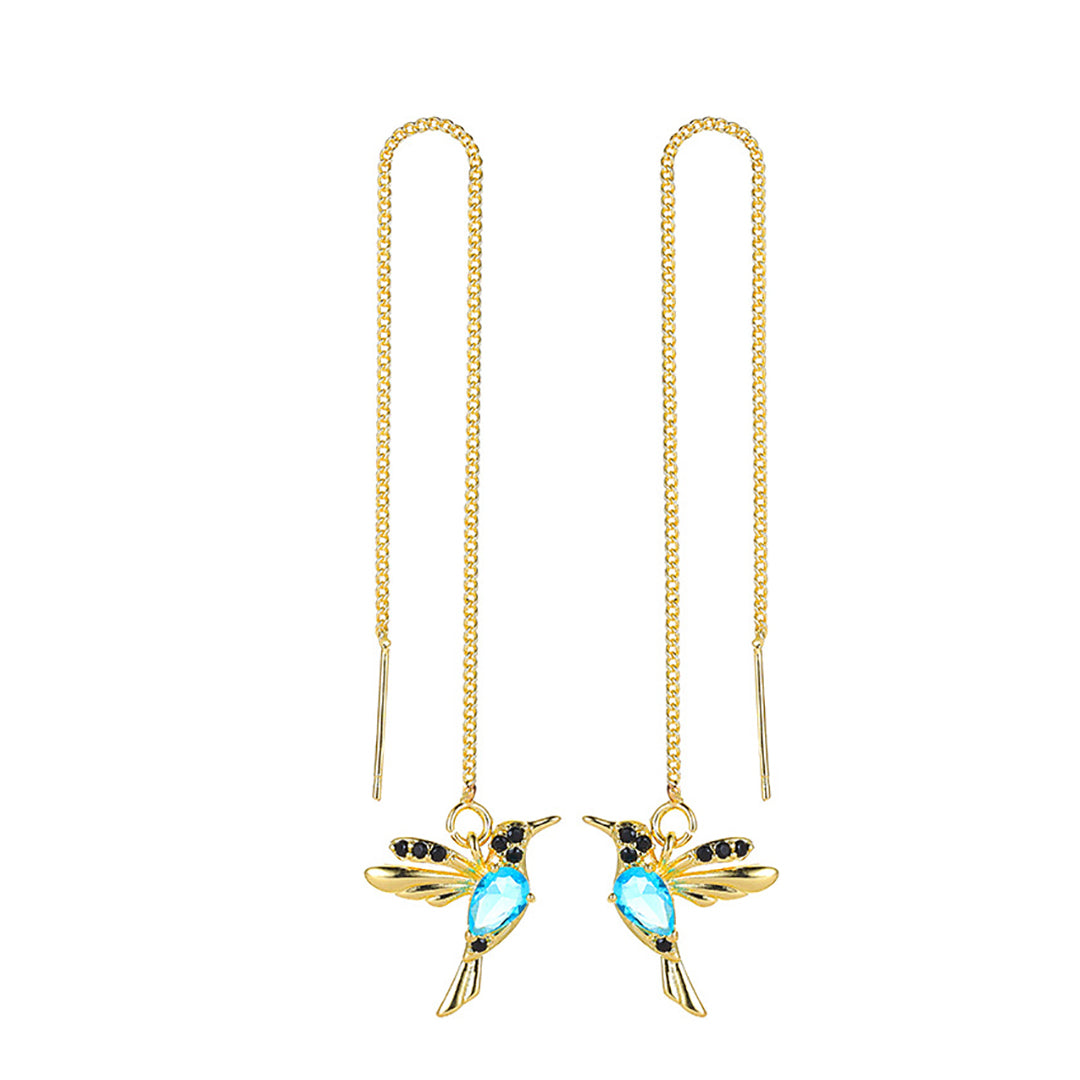 Ziibras™ Stylish & Cute Bird-shape Long Earings