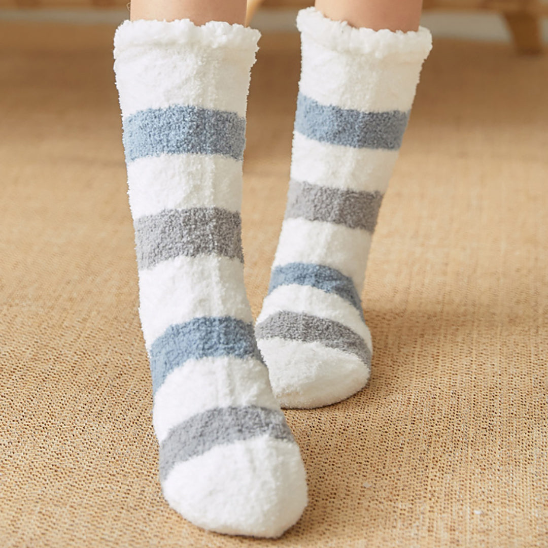 Stylish Fluffy Thicken Middle Tube Socks