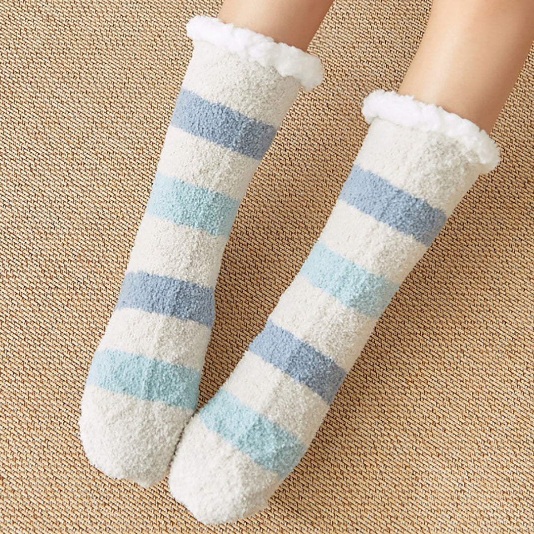 Stylish Fluffy Thicken Middle Tube Socks