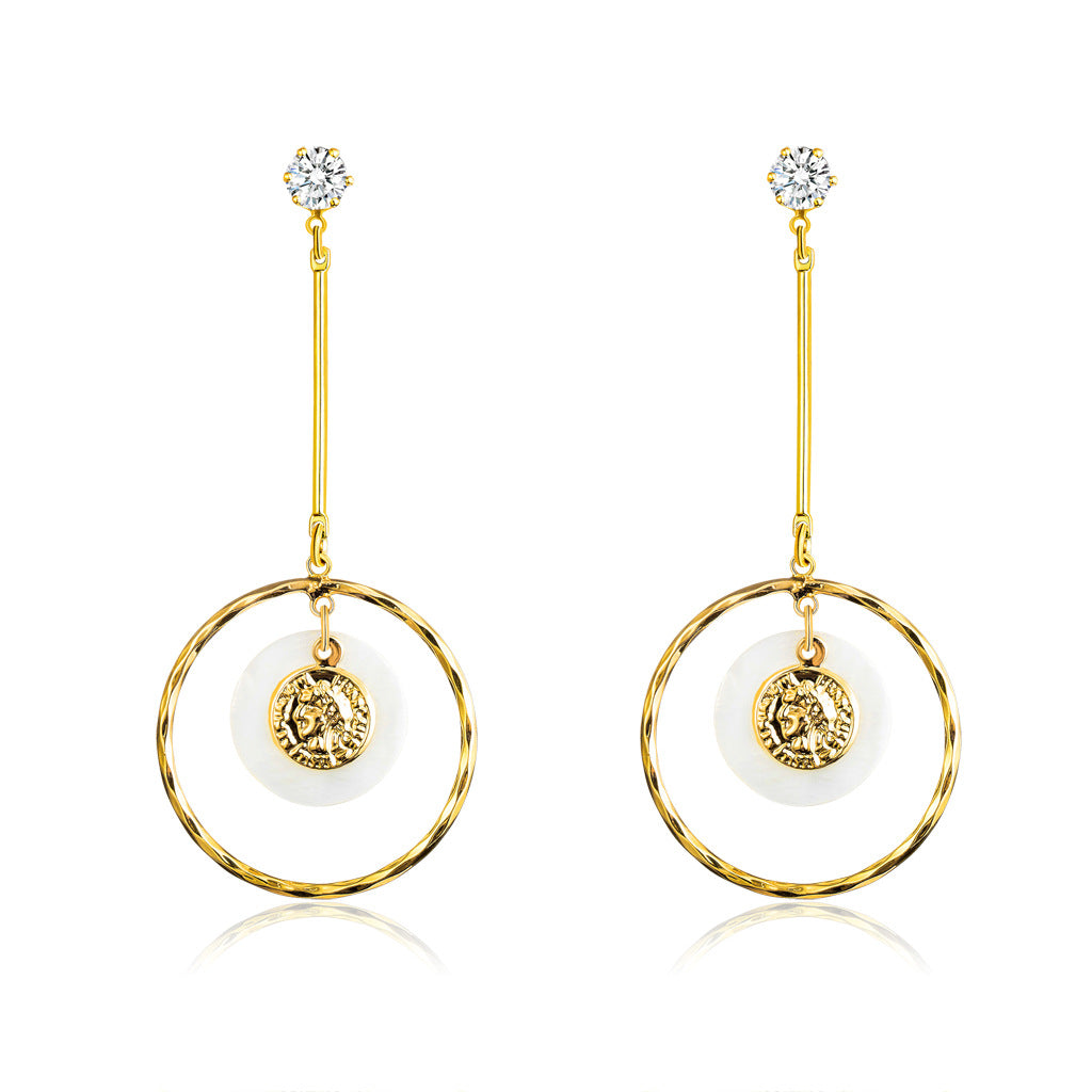 Fashion Personality Hoop Earrings