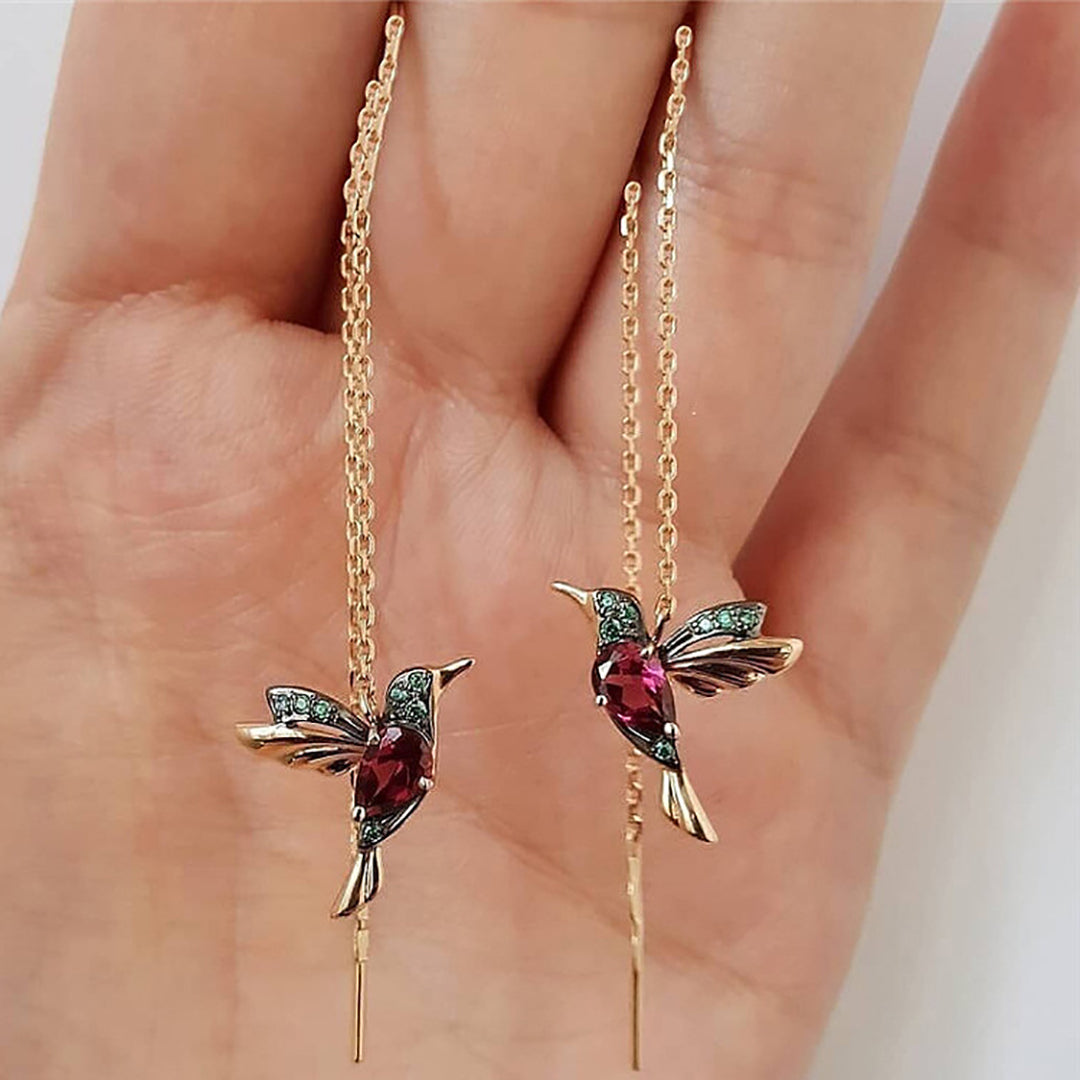 Ziibras™ Stylish & Cute Bird-shape Long Earings