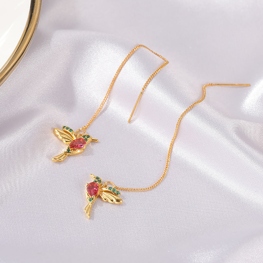 Ziibras™ Stylish & Cute Bird-shape Long Earings