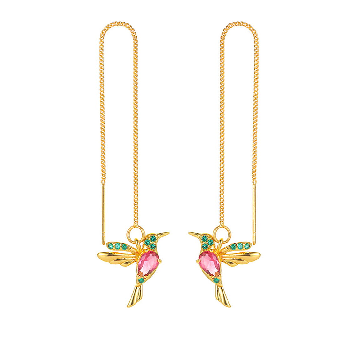 Ziibras™ Stylish & Cute Bird-shape Long Earings