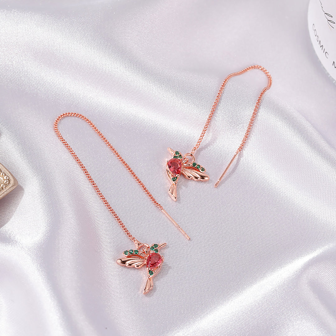 Ziibras™ Stylish & Cute Bird-shape Long Earings